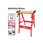 BANCO DE TRABAJO PLEGABLE EMTOP - 100KG - motoscamaralweb.com