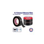 PAQUETE 10 UNIDADES CINTA AISLANTE NEGRA 18mm PVC EMTOP (18 M) - motoscamaralweb.com