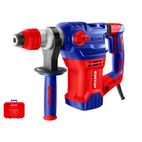 MARTILLO PERCUTOR 1500W EMTOP 5.5J (TIPO SDS PLUS - 3 BROCAS 2 CINCELES - CON MALETIN ) - motoscamaralweb.com