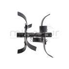 JUEGO CUCHILLAS COMPLETO MC200 (2 EJES + 16 CUCHILLAS) - motoscamaralweb.com