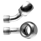 Banjo 45° 7/16¨ Harley acero- motoscamaralweb.com