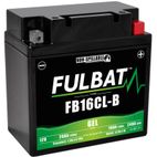 BATERIA MOTO FB16CL-B 12V GEL 19 Ah (175 x 100 x 175) +DER. - motoscamaralweb.com