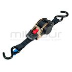 ESLINGA - CINTA DE TRINCAJE CON TENSOR DE CARRACA - 1.8MX25MM - 250KG GANCHO TIPO S - motoscamaralweb.com