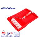 SET PINTOR 2-EN-1 EMTOP (RODILLO 230mm + BANDEJA PINTURA 10) -INTERIOR- - motoscamaralweb.com