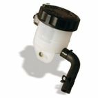 Depósito para bomba de freno NISSIN salida 45º soporte vertical- motos