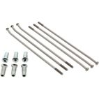 Juego de radios RFX SM 17'' plata 36 unidades- motoscamaralweb.com