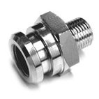 Adaptador hembra M10x1 Venhill cromado - motoscamaralweb.com