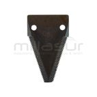 CUCHILLA SUPERIOR ACC. SEGADORA MTC720-80 (SOLO CUCHILLA) - motoscamaralweb.com