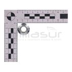 TUERCA SUJECCION EJE PUENTE DELANTERO TC86M. TC92H (15). TC102H (16). TC108LH (16) - motoscamaralweb.com