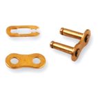 Enganche de cadena KMC cierre rápido 428 oro - motoscamaralweb.com