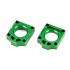 Tensores de eje trasero Kawasaki verde V PARTS - motoscamaralweb.com
