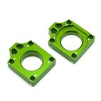 Tensores de eje trasero Kawasaki verde V PARTS - motoscamaralweb.com
