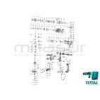 PORTA ESCOBILLA MARTILLO DEMOLICION TH215002 ( 70) - motoscamaralweb.com