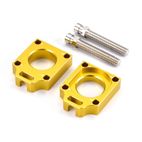 Tensores de eje trasero Suzuki amarillo V PARTS - motoscamaralweb.com