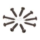 JUEGO 9 TORNILLOS NEGRO CARCASAS TPB2502 (38) - motoscamaralweb.com