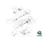 PIÑON GRANDE SIERRA CIRCULAR DE MANO TS1141856 - motoscamaralweb.com