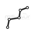 SOPORTE PROTECTOR DERCH PARA 5 VARILLAS VAR600 (3). D226ML-5 (33) - motoscamaralweb.com