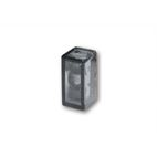 Intermitente LED HIGHSIDER smart Cube-V - cristal ahumado - homologado E - Pareja - motoscamaralweb.com