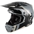 Casco FLY RACING Formula CP Seal - negro/gris - motoscamaralweb.com