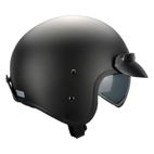 Casco Jet Bolita Mate de Fibra | Motos Camaral