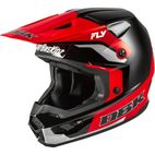 Casco FLY RACING Kinetic Special Edition DBK - negro/rojo/gris - motoscamaralweb.com