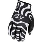 Guantes infantiles FLY RACING Lite L.E. Abyss - Blanco / Negro - motoscamaralweb.com
