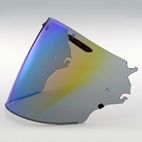 Pantalla ARAI VAS-Z. Azul Iridio Semi Ahumado - motoscamaralweb.com