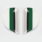 Cubiertas laterales ARAI (Sistema SuperAdSis J). FLAG IT Multicolor (Modelos: CHASER-V/PRO) - motoscamaralweb.com