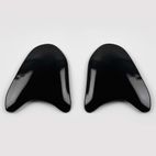 Cubiertas laterales ARAI (Sistema VAS-Z). PEARL Negro - motoscamaralweb.com