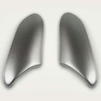 Ventilación lateral ARAI (UG DUCT SIDE COWL VENT-1). ALUMINIUM Plata (Modelos: VIPER/VX-3) - motoscamaralweb.com