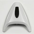 Ventilación frontal Central ARAI (DELTA DUCT-5). Blanco Mate - motoscamaralweb.com