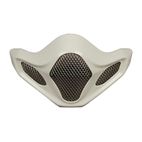 Ventilación mentonera ARAI (Casco MX-V). METALLIC Blanco - motoscamaralweb.com