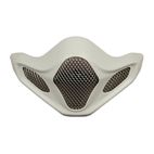 Ventilación mentonera ARAI (Casco MX-V). METALLIC Blanco Mate - motoscamaralweb.com