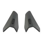 Ventilación frontal ARAI (TDF DUCT-3). METALLIC Gris Mate - motoscamaralweb.com