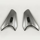 Ventilación frontal ARAI (TDF DUCT-3). Plata - motoscamaralweb.com