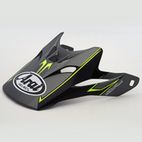 Visera ARAI (MX-V). SLY Amarillo Mate - motoscamaralweb.com