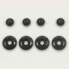 Kit de tornillos protector barbilla ARAI (Casco PENTA PRO). Negro - motoscamaralweb.com