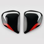 Cubiertas laterales ARAI CARVE Rojo (Modelos: VAS-V) - motoscamaralweb.com
