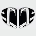 Cubiertas laterales ARAI CLASSIC TT Negro (Compatible sistema VAS-V) - motoscamaralweb.com
