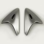 Ventilación trasera ARAI (TDR). ALUMINIUM Plata (Modelos: SZ-F) - motoscamaralweb.com
