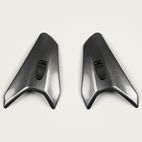 Ventilación frontal ARAI (TDF DUCT-3). PLATINUM Gris - motoscamaralweb.com