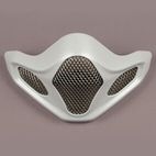 Ventilación mentonera ARAI (Casco MX-V). Blanco Mate - motoscamaralweb.com