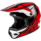 Casco FLY RACING Kinetic Crest - rojo/negro/blanco - motoscamaralweb.com