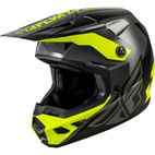 Casco FLY RACING Kinetic Crest - gris/negro/Hi-Vis - motoscamaralweb.com