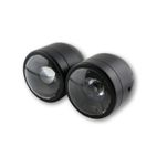 Faro delantero LED HIGHSIDER smart Twin - negro - 1 pieza - motoscamaralweb.com