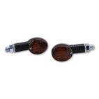Intermitente HIGHSIDER smart Micro-Flash Mini - cristal ahumado - homologado E - Pareja - motoscamaralweb.com
