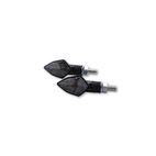 Intermitente LED HIGHSIDER smart Rock - cristal ahumado - homologado E - Pareja - motoscamaralweb.com