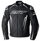 Chaqueta textil RST TracTech Evo 5 CE hombre - Negro / Blanco / Negro - motoscamaralweb.com