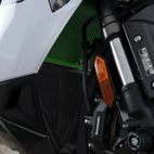 R&amp;G RACING Headpipe Grille Black Kawasaki Ninja 1000 SX - motoscamaralweb.com