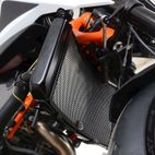 Protector de radiador de agua R&amp;G RACING - negro - motoscamaralweb.com